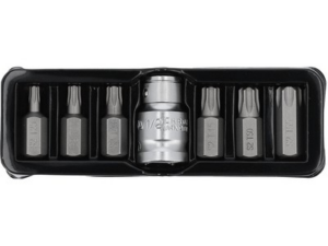 JUEGO DE PUNTAS PARA DESTORNILLADOR TORX 7 PIEZAS