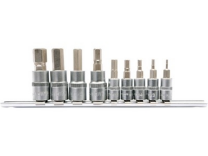 JUEGO DE PUNTAS DE VASO TORX 9 PIEZAS