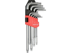 JUEGO DE LLAVES TORX DE 9 PIEZAS T10-T50