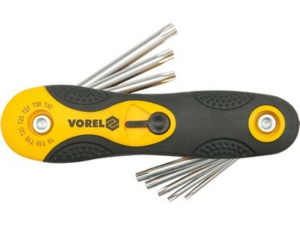 JUEGO DE LLAVES TORX DE 8 PIEZAS T9-T40 CrV