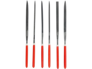 JUEGO DE LIMAS DE AGUJA 6 PIEZAS 3x140x65MM