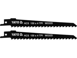 HOJAS DE SIERRA DE SABLE HCS150MM 4TPI 2PCS