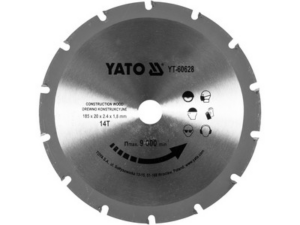 HOJA PARA MADERA CON CLAVOS 185/14T 20MM