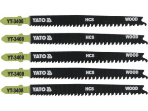 HOJA DE SIERRA DE CALAR PARA MADERA TIPO T 13-8TPI 5 PIEZAS