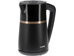 HERVIDOR ELÉCTRICO 1,7L, CONTROL DE TEMPERATURA, NEGRO