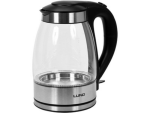 HERVIDOR DE AGUA ELÉCTRICO DE CRISTAL, LED 1,8L