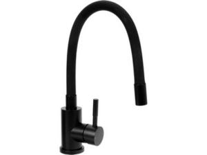 GRIFO DE COCINA NEGRO FLEXIBLE NEGRO