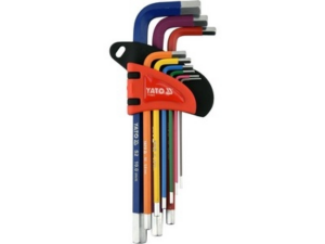 JUEGO DE 9 LLAVES ALLEN LARGAS DE 1,5 A 10 MM