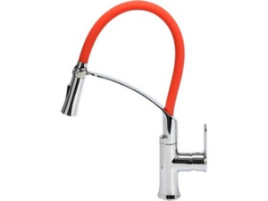 GRIFO COCINA FLEXIBLE 2 ROJO