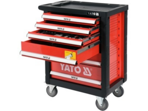 GABINETE CON RODILLOS Y HERRAMIENTAS 185PZS
