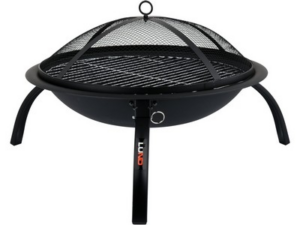 FUEGO DE ACERO PARA JARDÍN CON PARRILLA 56CM
