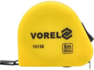 FLEXOMETRO AMARILLO SUAVE 8Mx25MM