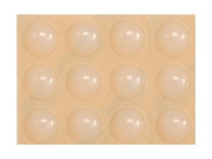 FIELTRO DE SILICONA ANTIDESLIZANTES 13MM 12PCS