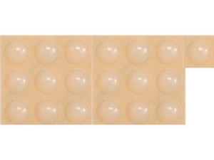 FIELTRO DE SILICONA ANTIDESLIZANTES 10MM 20UDS