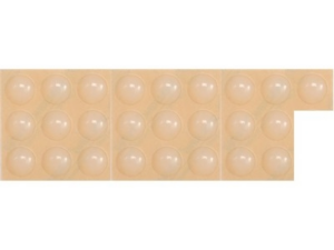 FIELTRO DE SILICONA ANTIDESLIZANTES 8MM 25UDS