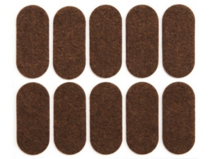 FIELTRO AUTOADHESIVAS 20x45MM 10UDS