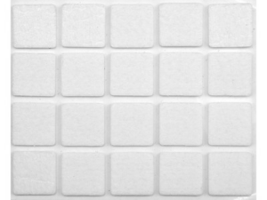 FIELTRO AUTOADHESIVAS 20x20MM 20UDS