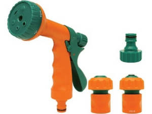 JUEGO DE 4 PIEZAS RIEGO CON ADAPTADOR DE GRIFO DE 3/4' JARDIN