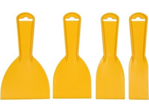 JUEGO DE 4 ESPATULAS DE PLÁSTICO