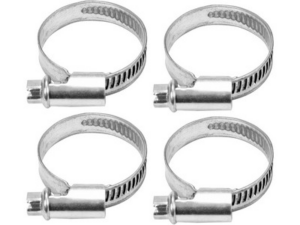 Juego de 4 abrazaderas para mangueras, 20-32 mm