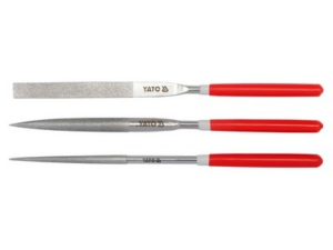 JUEGO DE 3 LIMAS DE AGUJA DE DIAMANTE 5X180X70 MM