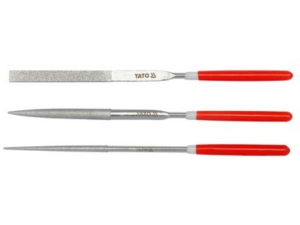 JUEGO DE 3 LIMAS DE AGUJA DE DIAMANTE 3X140X50MM