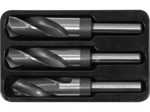 JUEGO DE 3 BROCAS HELICOIDALES DE 22-25 MM