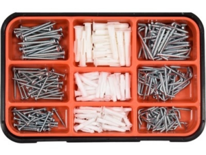 JUEGO DE 290 TORNILLOS Y TAPONES