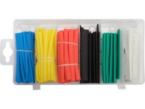 JUEGO DE 128 TUBOS TERMORETRÁCTILES DE COLORES