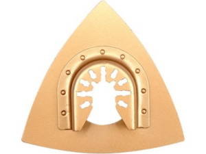 ESCOFIA TRIANGULAR CON CARBONO SOLDADO PARA MULTIHERRAMIENTA