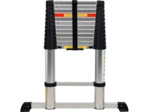ESCALERA TELESCÓPICA ALUMINIO 3,8M 13 PELDAÑOS