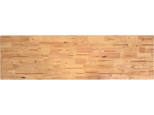 ENCIMERA DE MADERA DE CAUCHO LARGA