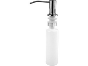 DISPENSADOR DE JABÓN DE SOBREMESA ACERO CEPILLADO