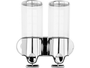 DISPENSADOR DE JABÓN DE PARED 2X500 ML CHR