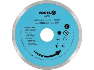 DISCO DE DIAMANTE, BORDE CONTINUO 115MM