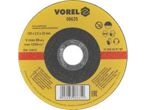 DISCO DE CORTE DE METAL 125x2.5x22MM