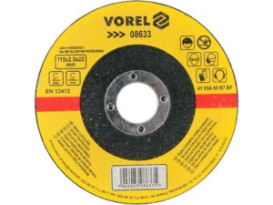 DISCO DE CORTE DE METAL 115x2.5x22MM