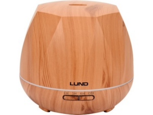 DIFUSOR DE AROMA 500ML, MADERA CLARA, REMOTO