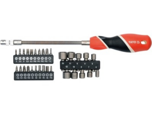 DESTORNILLADOR FLEXIBLE CON PUNTAS SET 31 PIEZAS