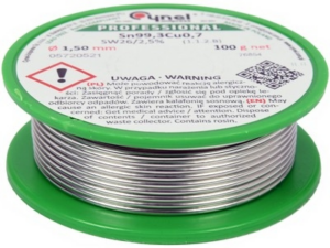 ESTAÑO SOLDADURA SIN PLOMO 1,5 MM 100 G