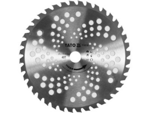 CUCHILLA TCT PARA DESBROZADORAS 255MM 25,4MM