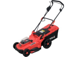 CORTADORA DE CÉSPED 2X18 V 43 CM + 2X4AH + CARGADOR D.