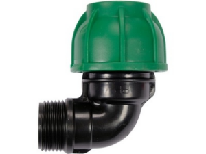 CONECTOR TUBO POLIPROPILENO 90  GZ 32MM x 1'