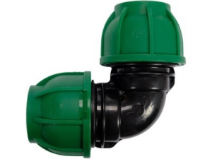 CONECTOR TUBO POLIPROPILENO 90  32MM x 32MM