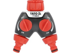 CONECTOR GRIFO JARDIN DE 2 VÍAS 1/2'