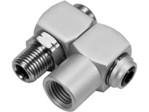 CONECTOR GIRATORIO PARA MANGUERA DE AIRE DE 1/4'