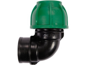 CONECTOR DE TUBERÍA POLIPROPILENO 90  GW 32MM x 1'