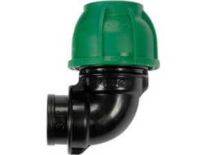 CONECTOR DE TUBERÍA POLIPROPILENO 90  GW 32MM x 3/4'