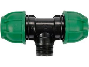 CONECTOR DE TUBERÍA POLIPROPILENO GZ 32MM x 1' x 32MM