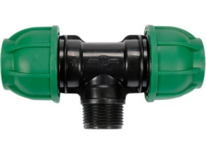 CONECTOR DE TUBERÍA POLIPROPILENO GZ 32MM x 1/2' x 32MM